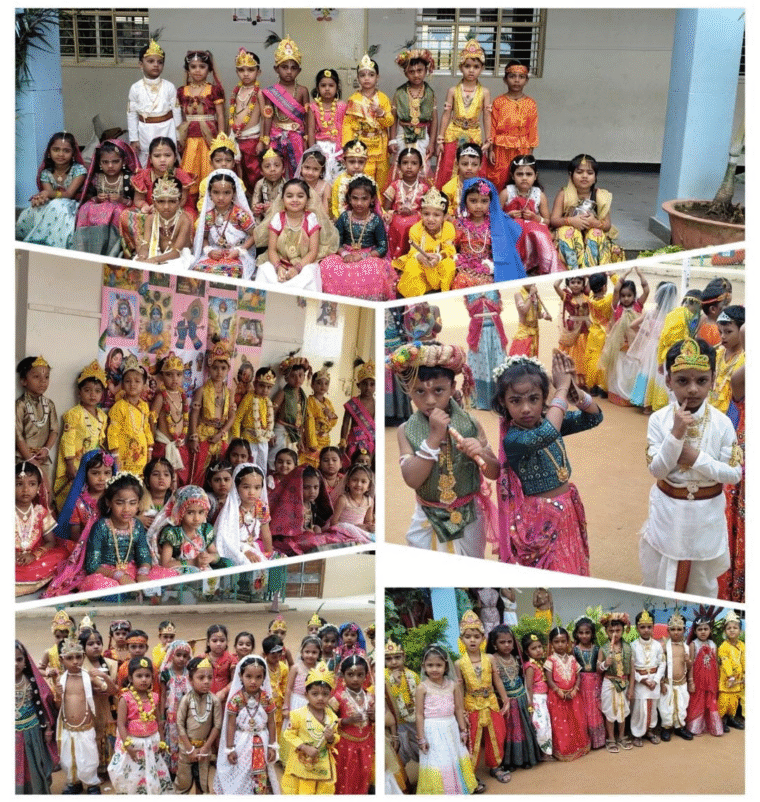 Krishna Janmashtami by Pre-Primary Students